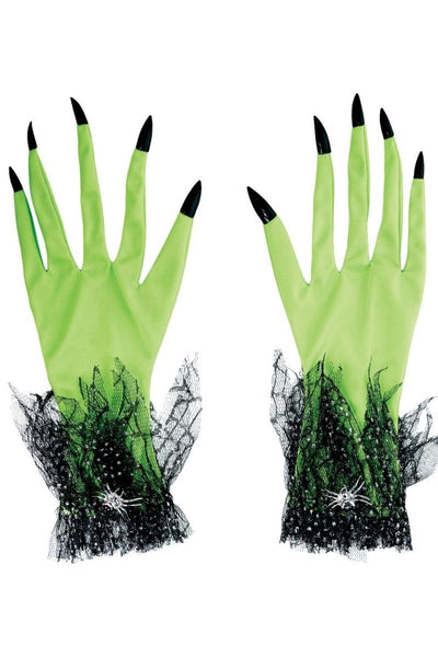 GLOVES, GREEN WITCH
