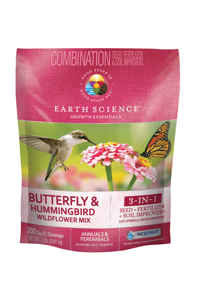 Earth Science Butterfly and Hummingbird Wildflower Mix 2 lb