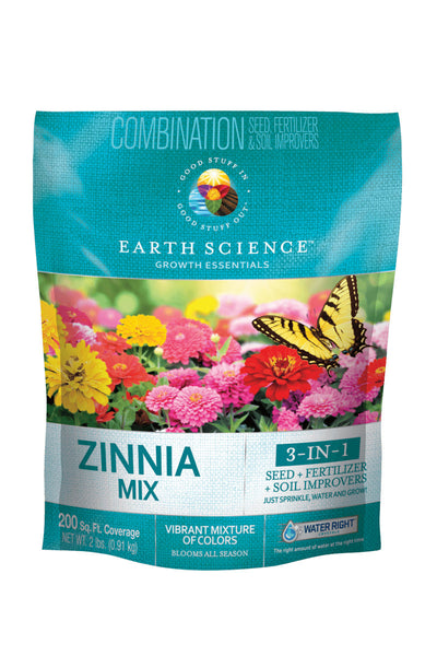 Earth Science Zinnia Mix 2 lb