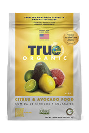 True Organic Citrus & Avocado Fertilizer Food 4 lb