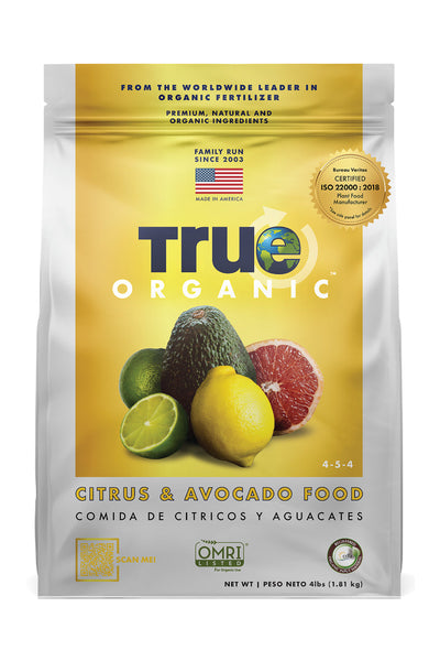 True Organic Citrus & Avocado Food 4 lb