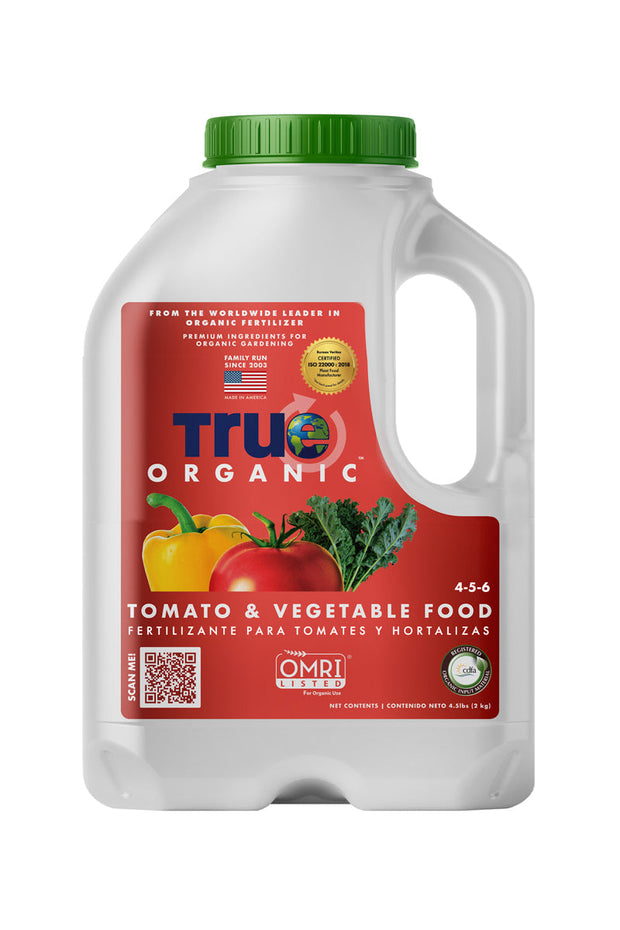 True Organic Tomato & Vegetable Food 4 lb