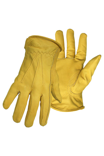 MUD Gloves Yellow Hide Leather Palm Jumbo