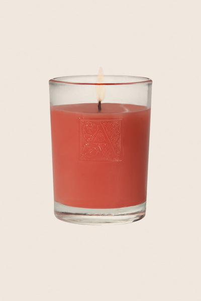 Aromatique Pomelo Pomegranate Votive Glass Candle