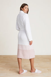 ROBE, HEATHER STRIPE ROSE L/XL