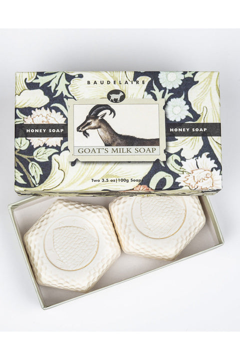 Baudelaire Soap Goats Milk Honey Gift Set