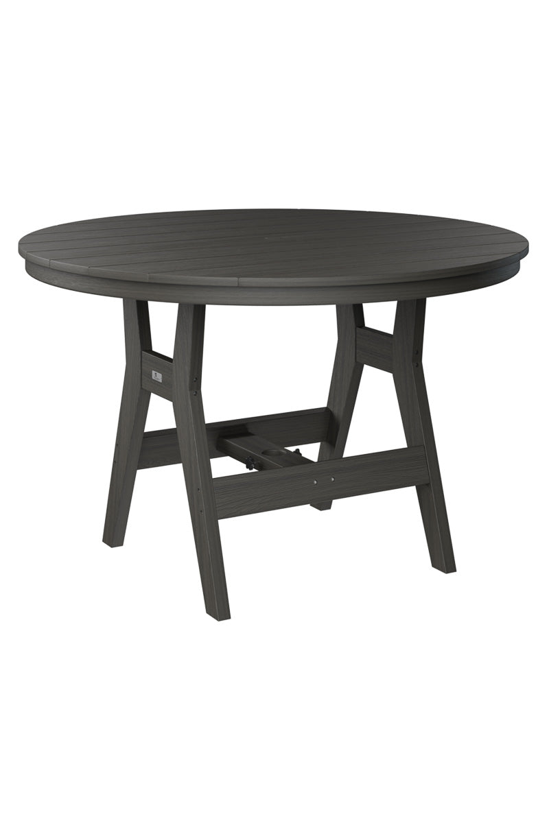 Berlin Gardens Harbor Dining Table Coastal Grey Round 48"