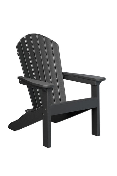 Berlin Gardens Comfo Back Adirondack Chair Black