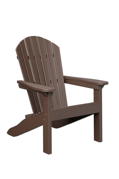 Berlin Gardens Comfo Back Adirondack Chair Chocolate Brown