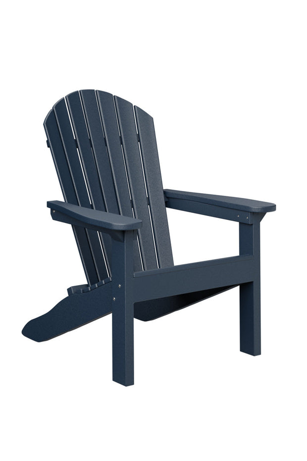 Berlin Gardens Comfo Back Adirondack Chair Navy Blue