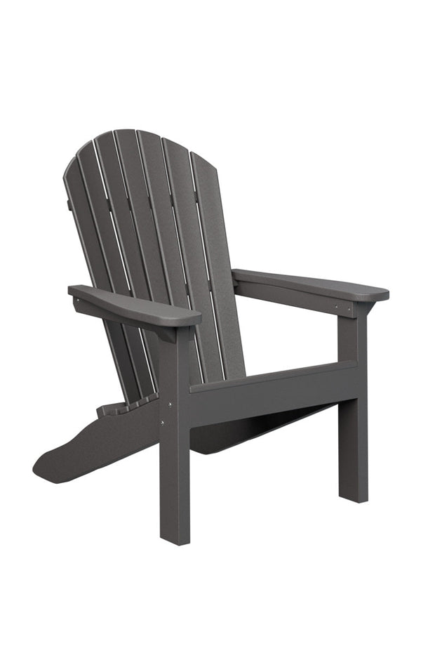 Berlin Gardens Comfo Back Adirondack Chair Smoke Gray