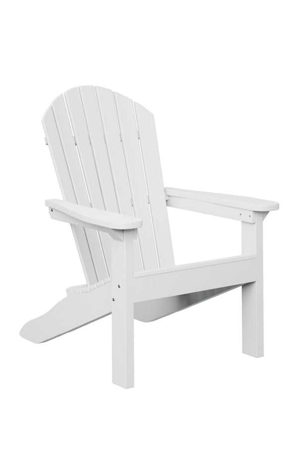 Berlin Gardens Comfo Back Adirondack Chair White