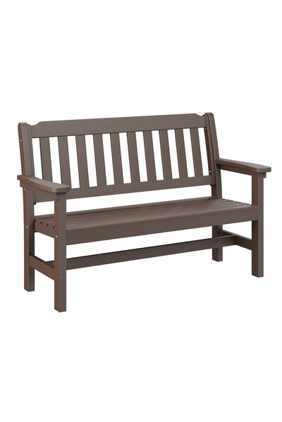 Berlin Gardens Garden Bench Chocolate Brown 56"