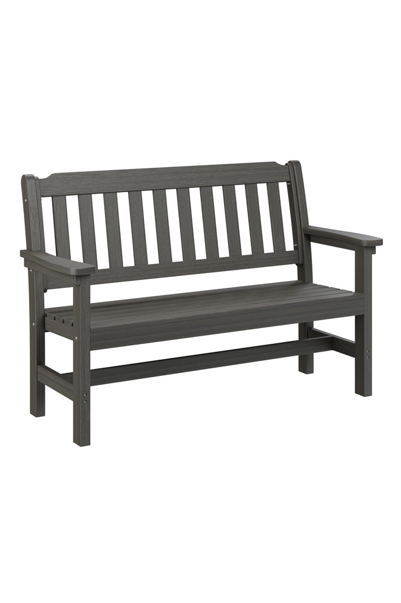 Berlin Gardens Garden Bench 56" Coastal Gray