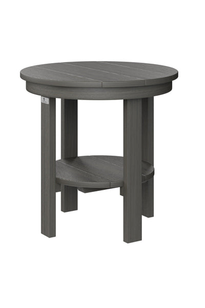 Berlin Gardens Round End Table Coastal Grey