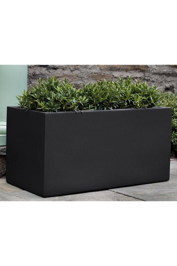 Campania Sandal Planter Onyx Black Lite