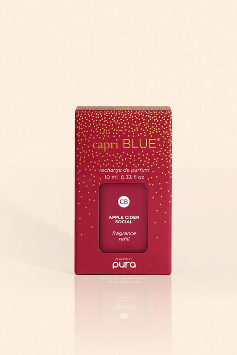 Pura x Capri Blue Diffuser Refill Apple Cider Social