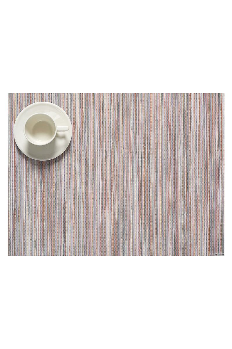 Chilewich Rib Weave Placemat 14"x19" Spice