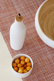 Chilewich | Mini Basketweave Rectangle Placemat | Cinnamon