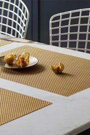 Chilewich | Basketweave Rectangle Placemat | Gilded