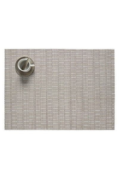 Chilewich Thatch Rectangular Placemat Pebble 14"x19"