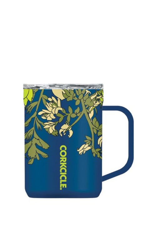 Corkcicle Mug Wildflower Blue 16 oz