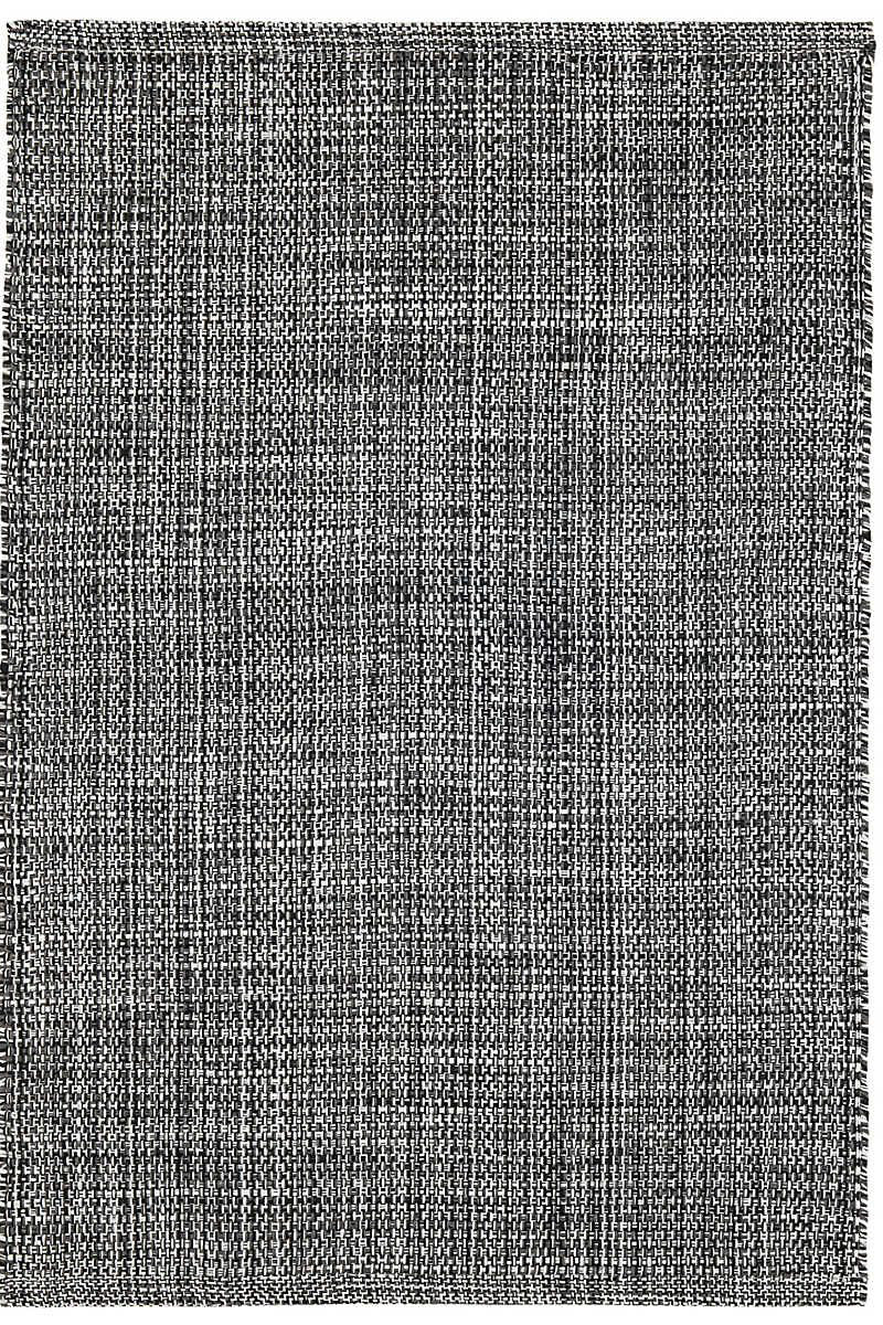 Dash & Albert Fusion Handwoven Indoor/Outdoor Rug 2'x3' Black