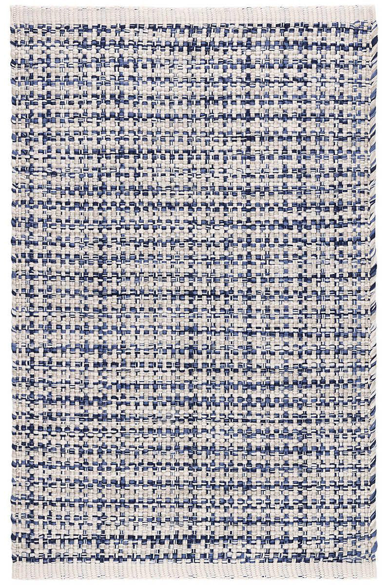 Dash & Albert Journey Handwoven Indoor/Outdoor Rug 2'x3' Blue