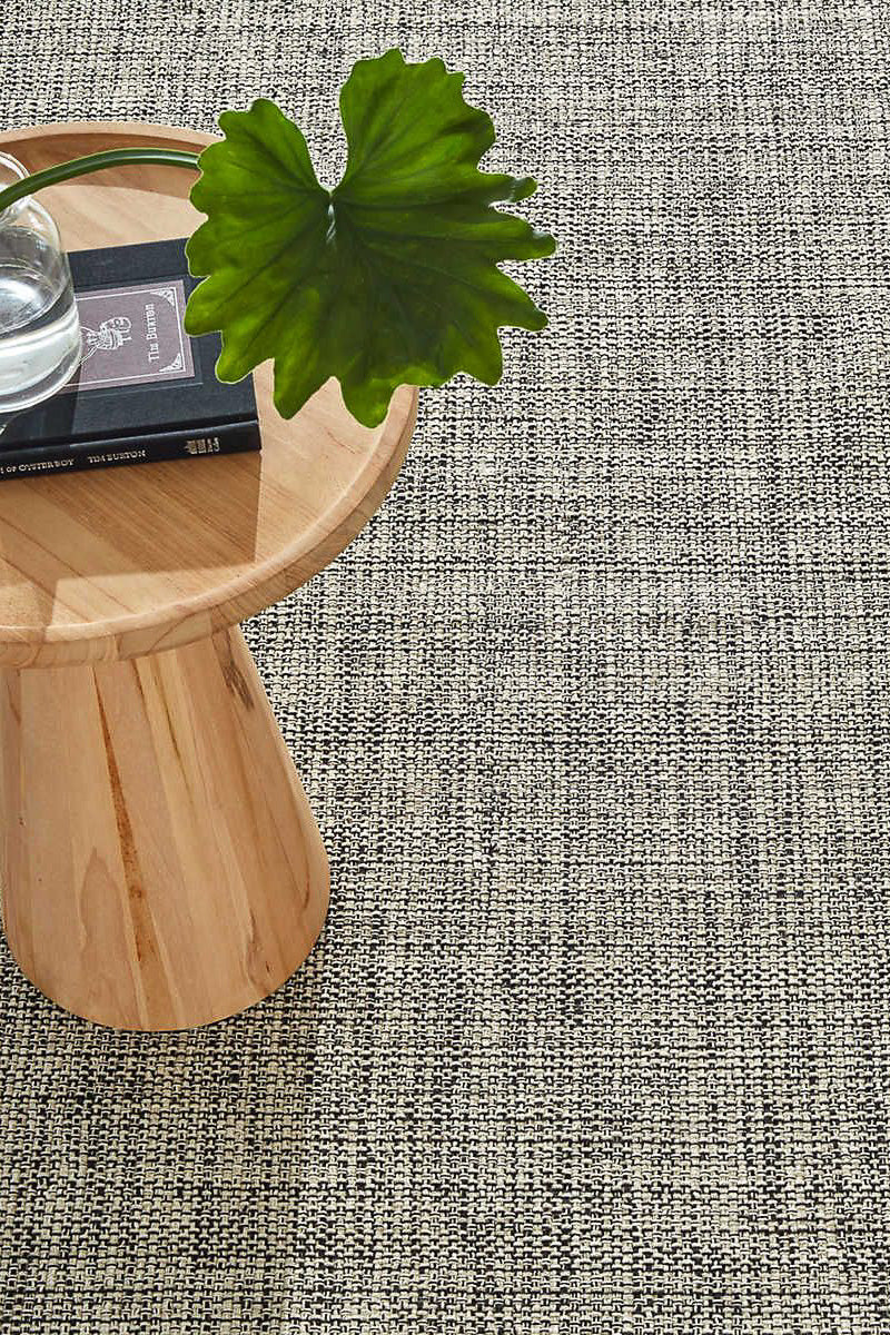 Dash & Albert Marled Handwoven Cotton Rug 2'x3' Black
