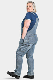 Dovetail Workwear Freshly Overalls in Vintage Indigo Denim 0X30