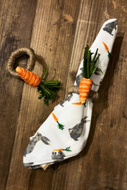 NAPKIN RING, CARROT 4"