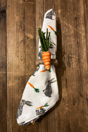 NAPKIN RING, CARROT 4"