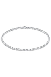 BRACELET 2MM BEAD STERLING