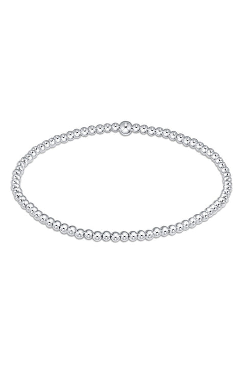 BRACELET 2.5MM BEAD STERLING