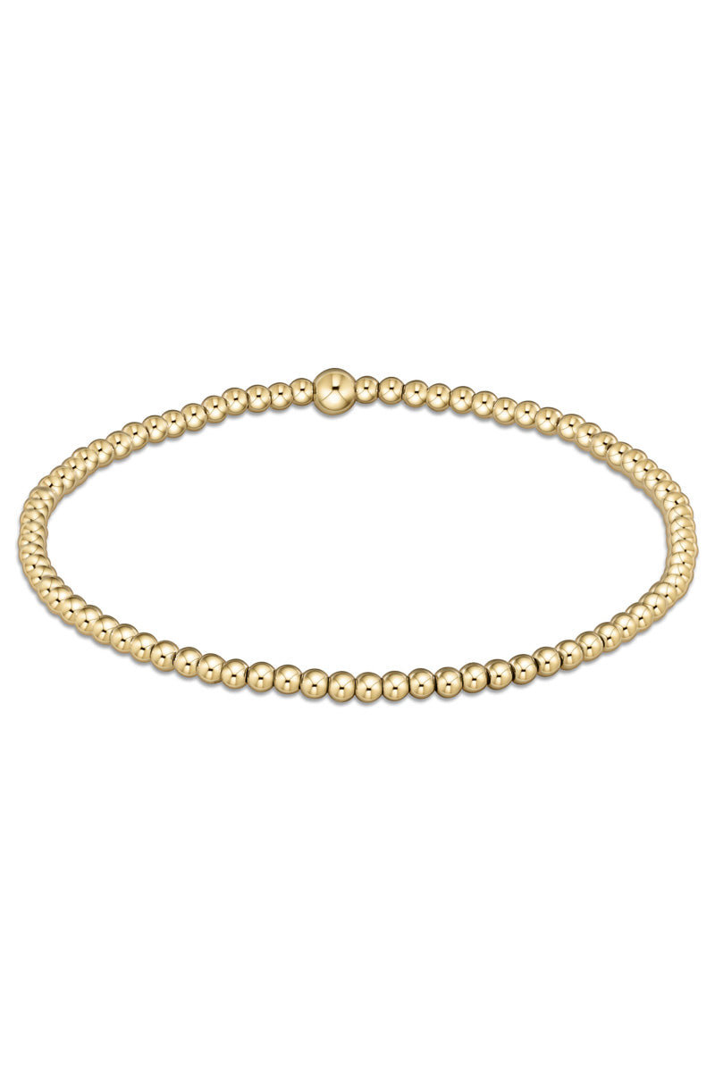 enewton Classic Gold 2.5mm Bead Bracelet