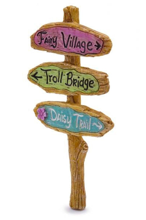 FAIRY GDN, FAIRY SIGN POST