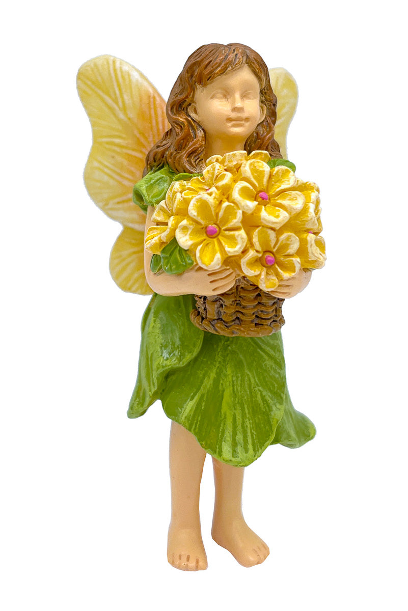 Miniature Garden Flower Basket Fairy