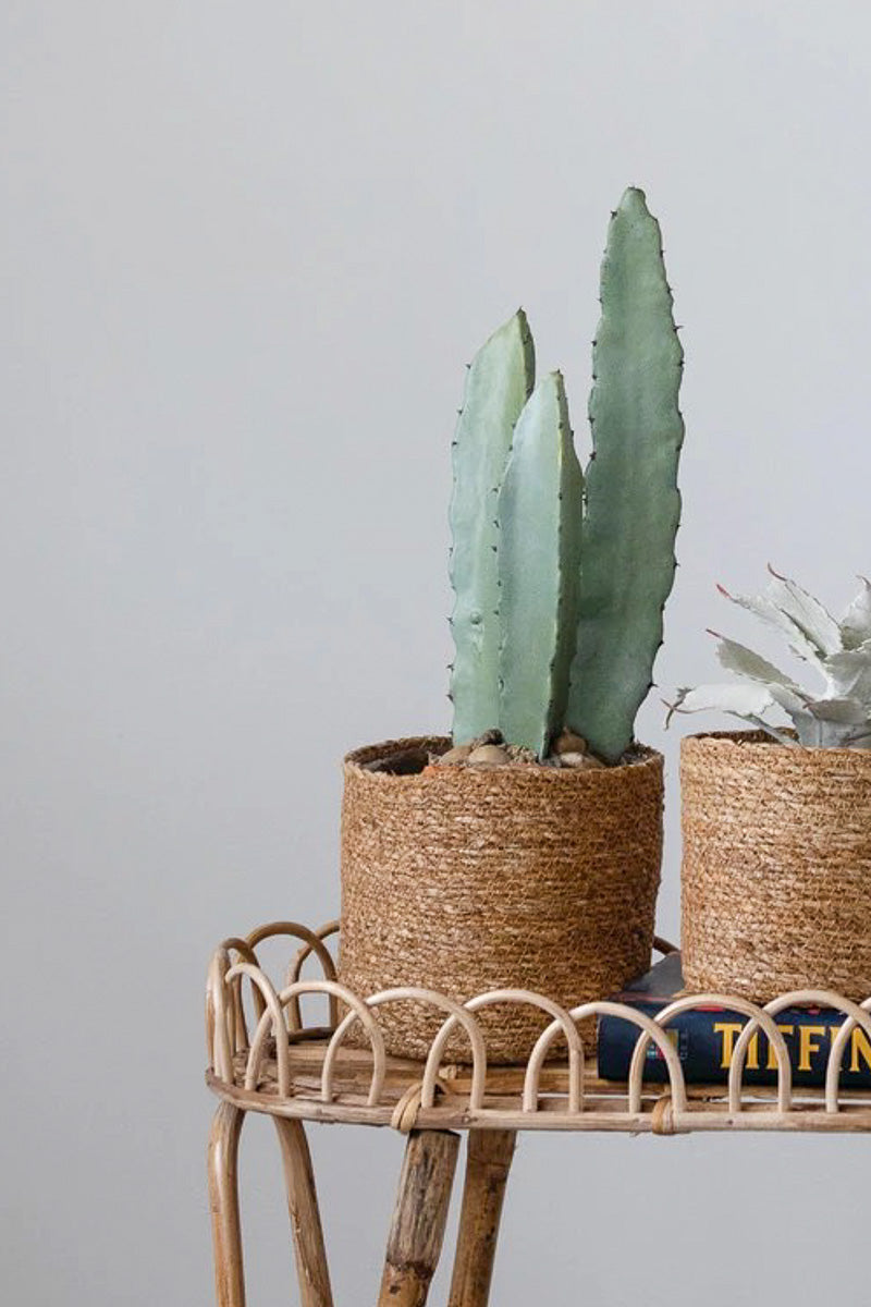 Creative Co-Op Hand Woven Basket with Liner XLarge