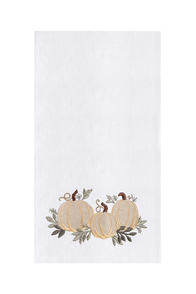 White Pumpkin Trio Towel