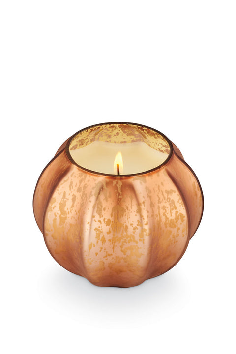 CANDLE, RUSTIC PUMPKIN MERCURY