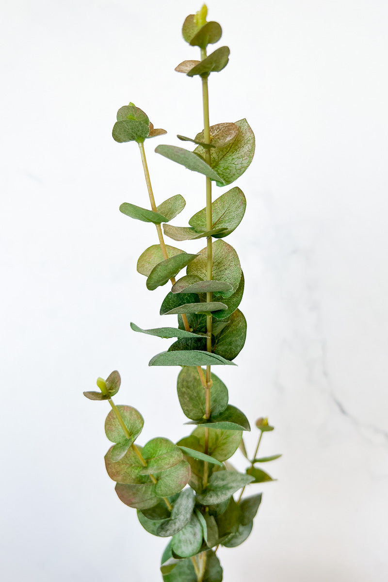Faux Eucalyptus Spray 32" Green & Grey