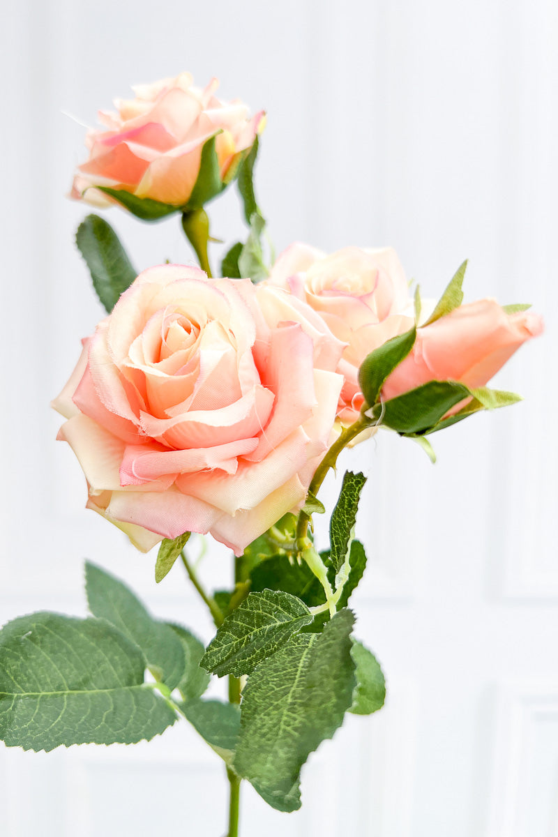 Silk Spray Rose 22.5" Sa
