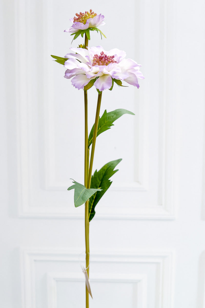 SILK SCABIOSA STM 23" LAVENDER