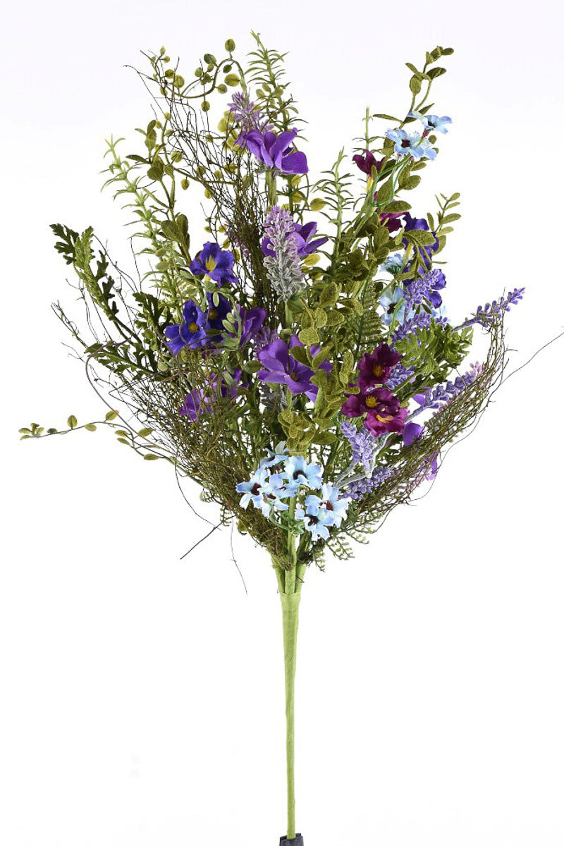 SILK MIXED FLOWER 23" SPRAY