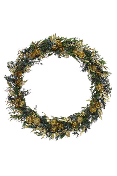 WREATH, ENCHANTED FOREST 22"