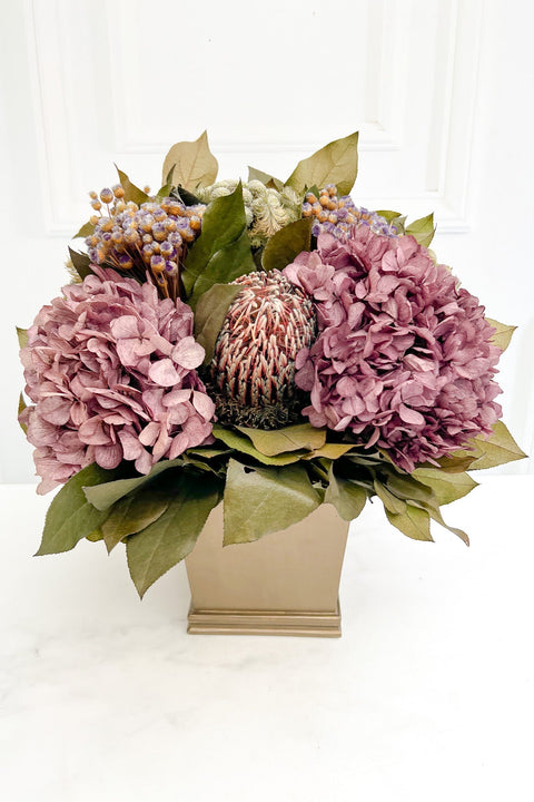 Silk, Preserved Floral Arrange