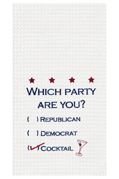 TOWEL, WHICH PARTY ARE YOU?