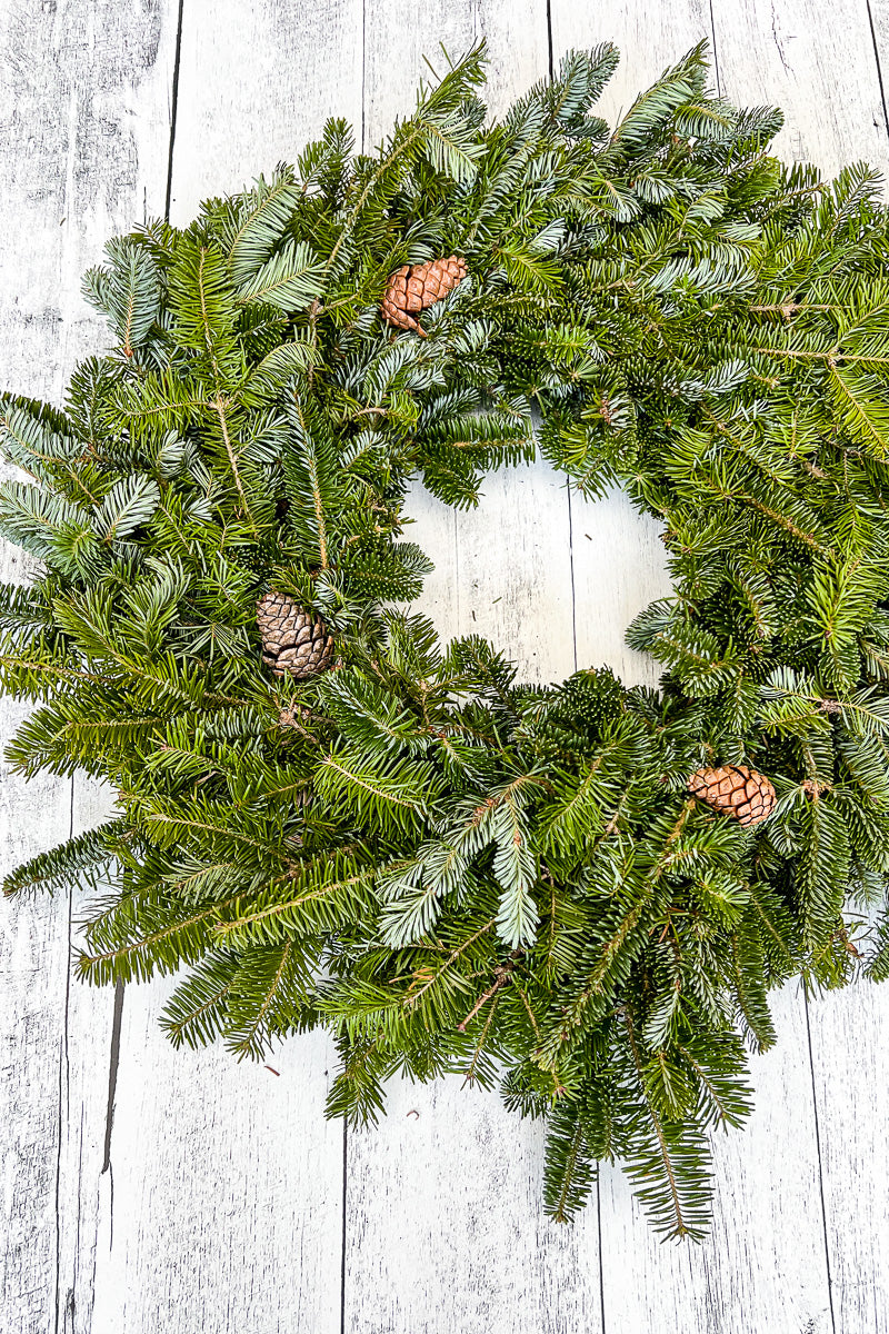 Wreath, Fraser Fir 26"