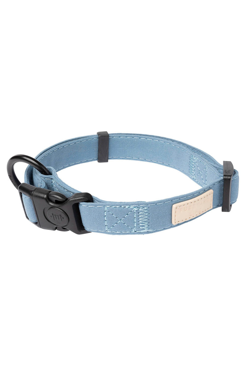 Fuzzyard Dog Collar Medium French Blue