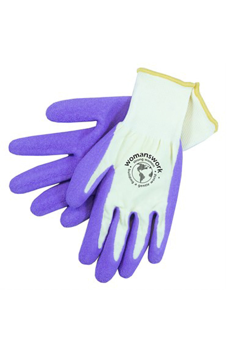 Womanswork Weeding Gloves Large Purple